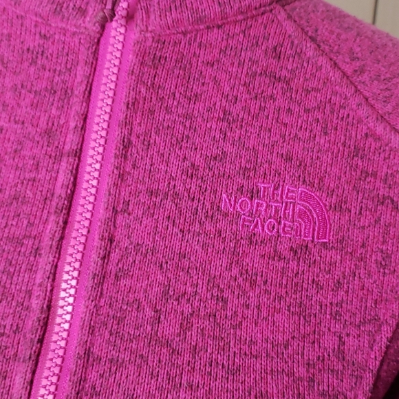The NorthFace Pink Black Sweatshirt Size XS - Picture 5 of 9